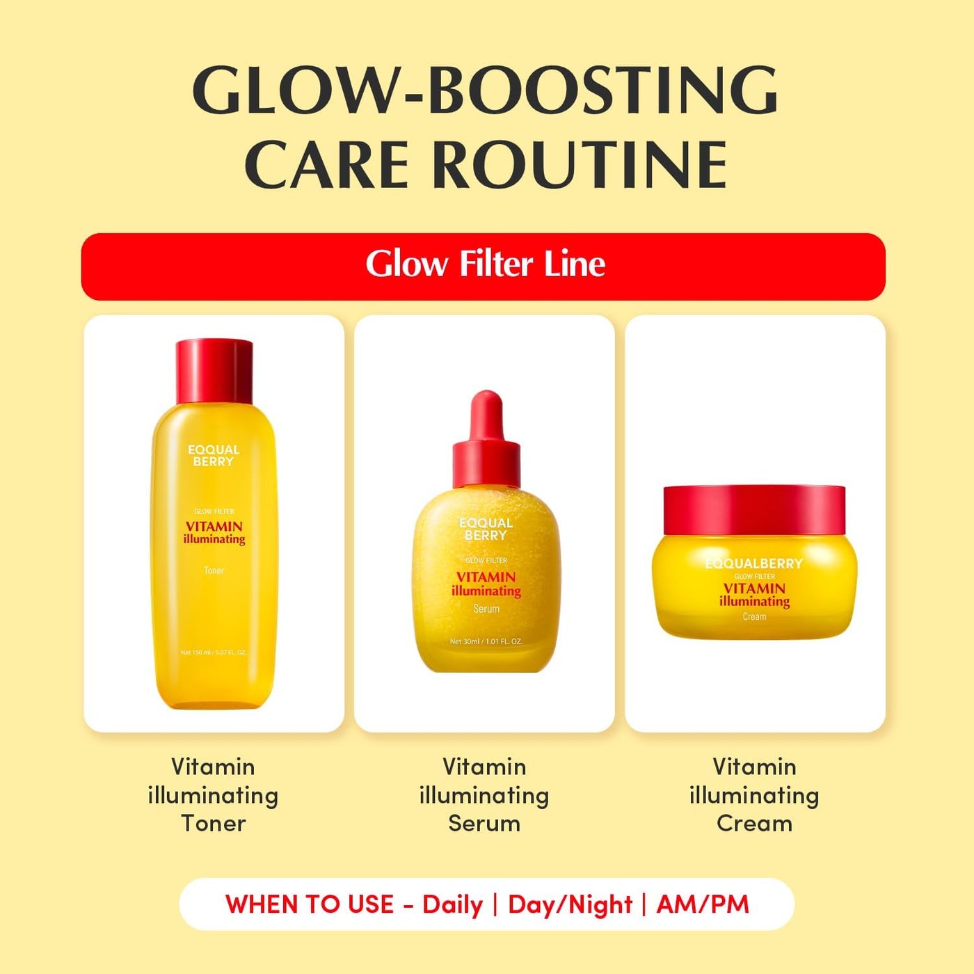 Vitamin Illuminating Toner 150ml – Brightening & Hydrating Face Toner for Even Skin Tone, Glowing Skin, and Refreshing Daily Skincare - image 6