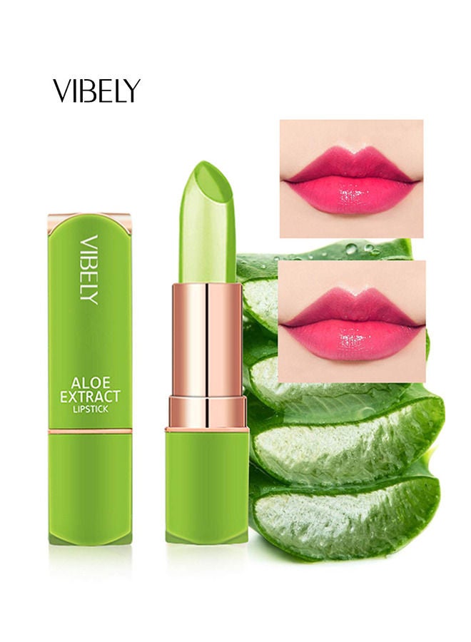 Aloe Vera Lipstick Lips Moisturizer Long Lasting Nutritious Lip Balm Magic Temperature Color Change Lip