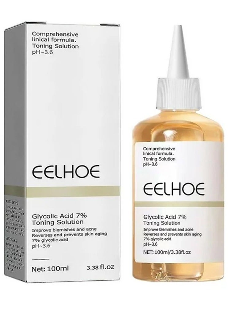 Moisturizing Whitening Glycolic Acid Shrink Pores Acne Pimple Repair Acne Scar Remove Brighten Anti-Aging Soothing Serum Liquid