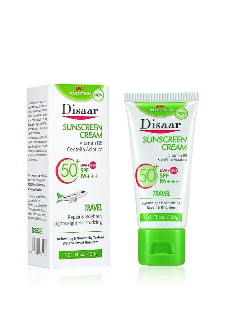 Sunscreen Cream Vitamin B5 Centella Asiatica SPF 50 PA+++ 30 g