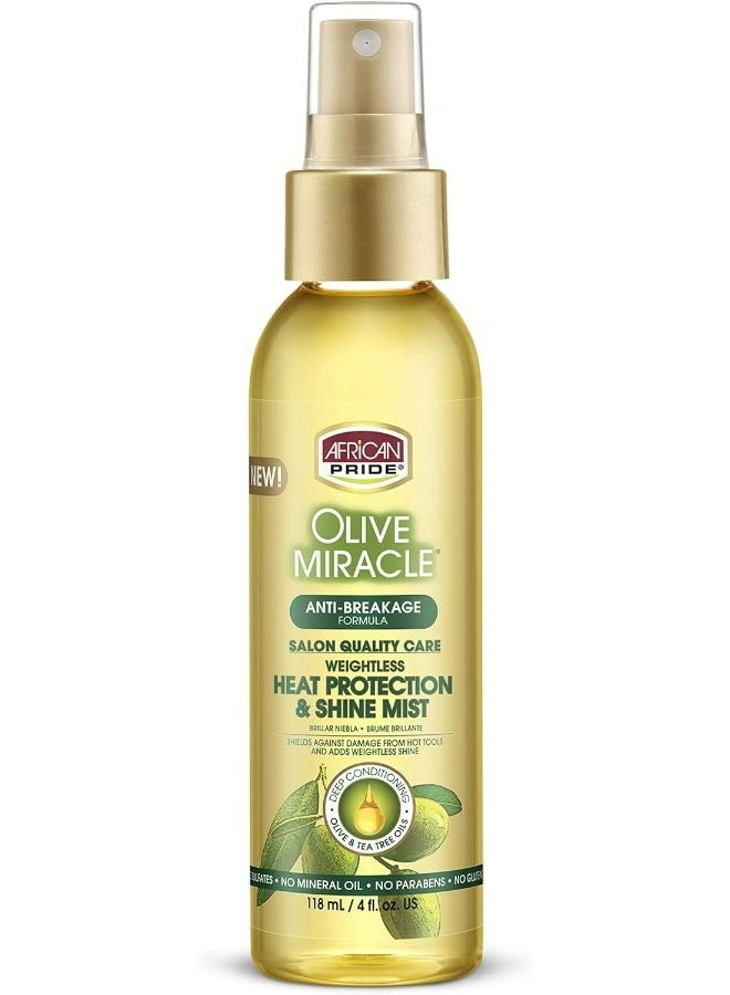 Olive Miracle Weightless Heat Protection And Hair Shine Mist 118 ML