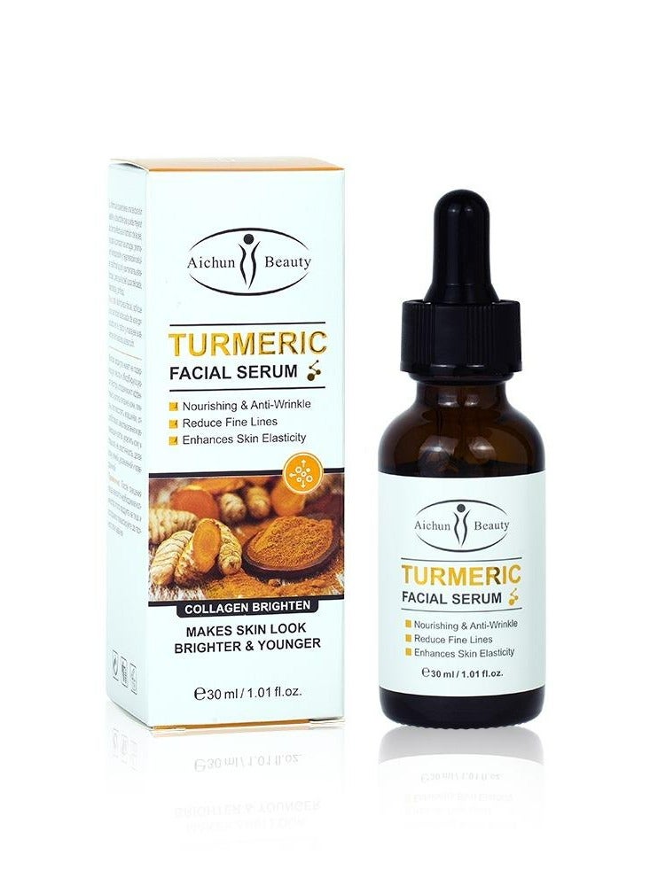 Turmeric Facial Serum Collagen Brighten Makes Skin Look Brighter And Younger 30 ML