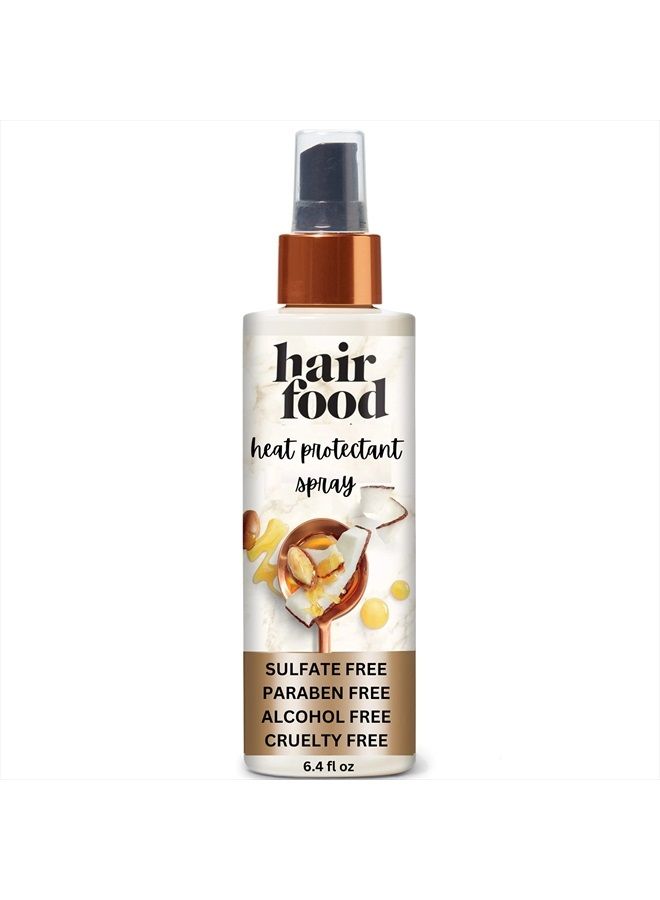 Coconut & Argan Oil Heat Protectant Spray Blend, Paraben & Dye Free, 6.4 fl oz