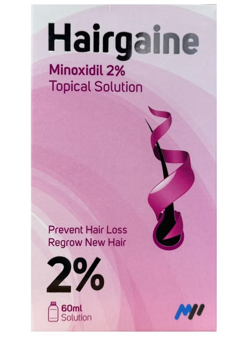 Hairgaine 2% Topical Solution 60ML