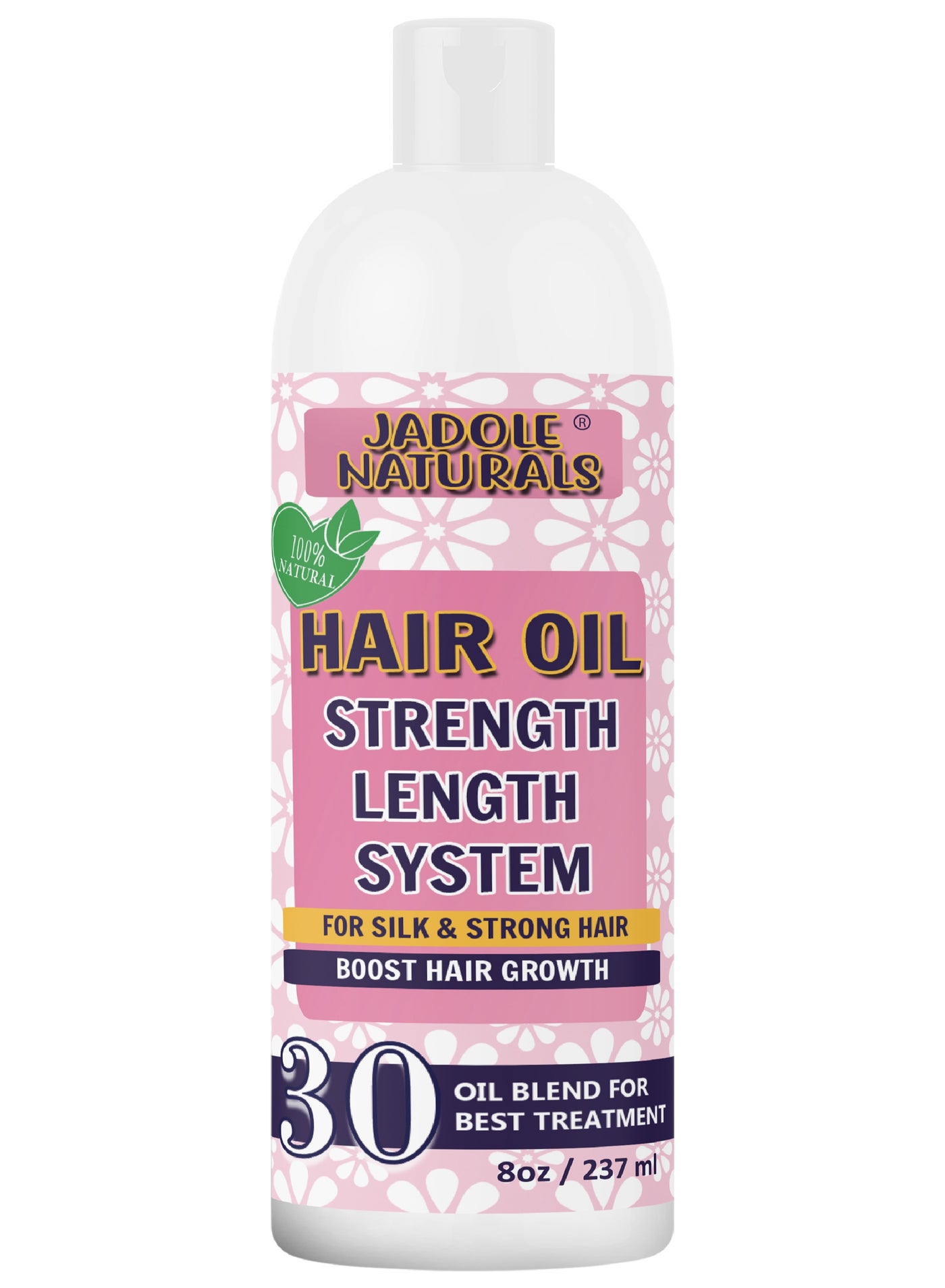 Hair Oil- 237ml, Enriched with Biotin, Vitamin E, Jojoba, Almond, Argan, Ashwagandha, Vetiver, Blackseed & Bhringraj oil