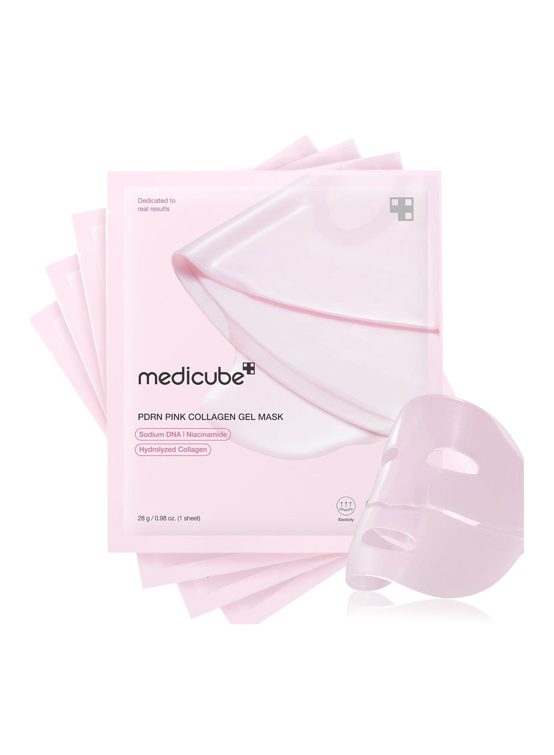 Salmon DNA PDRN Pink Collagen Jelly Gel Mask | Overnight Face Mask for Glass Glow Skin | Anti-Aging & Elasticity Boost | Hydrating, Firming & Moisturizing | K-Beauty Skincare |  4 Packs Only