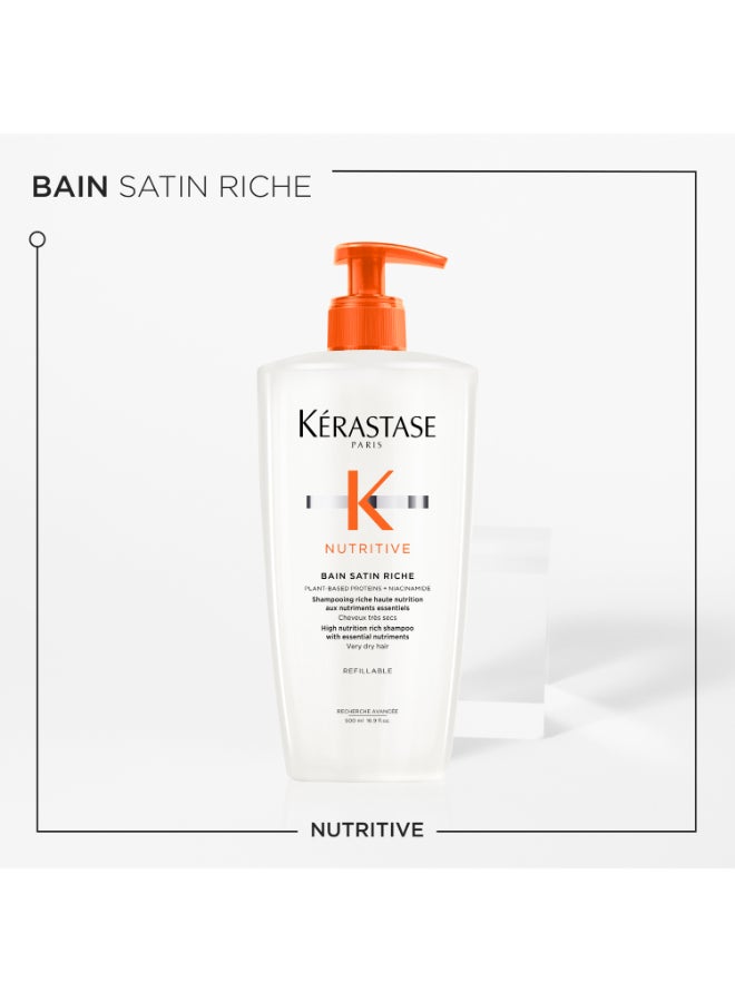 Nutritive Bain Satin Riche 500ml - image 2