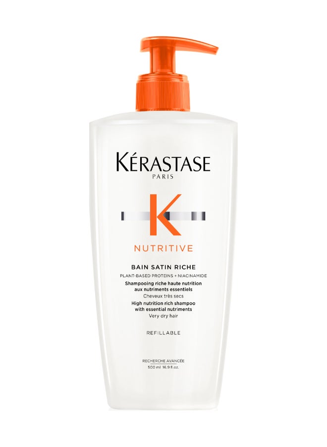 Nutritive Bain Satin Riche 500ml
