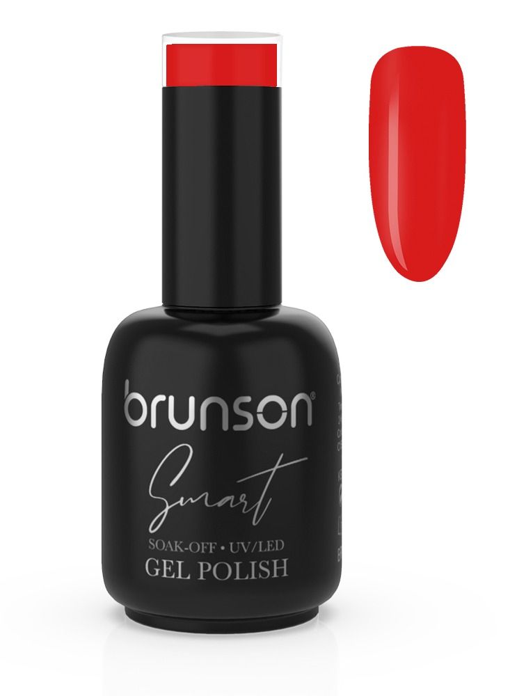Gel Polish, 15ml Smart Gel Nails Glossy Shine Finish Long Lasting Soak off UV Gel Nal Polish for Nail Art French Manicure Pedicure Salon Quality Chip Resistant Gel Nail Extensions UV Gel Nail Paint