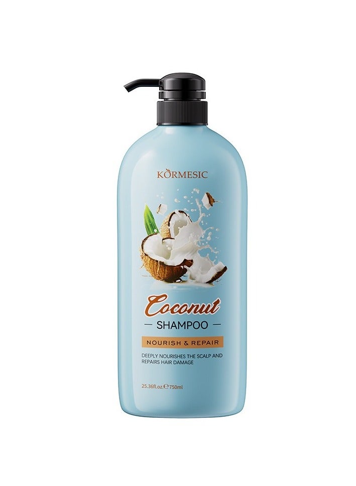 Coconut Smoothing Shampoo 750ml - Softening & Hydrating