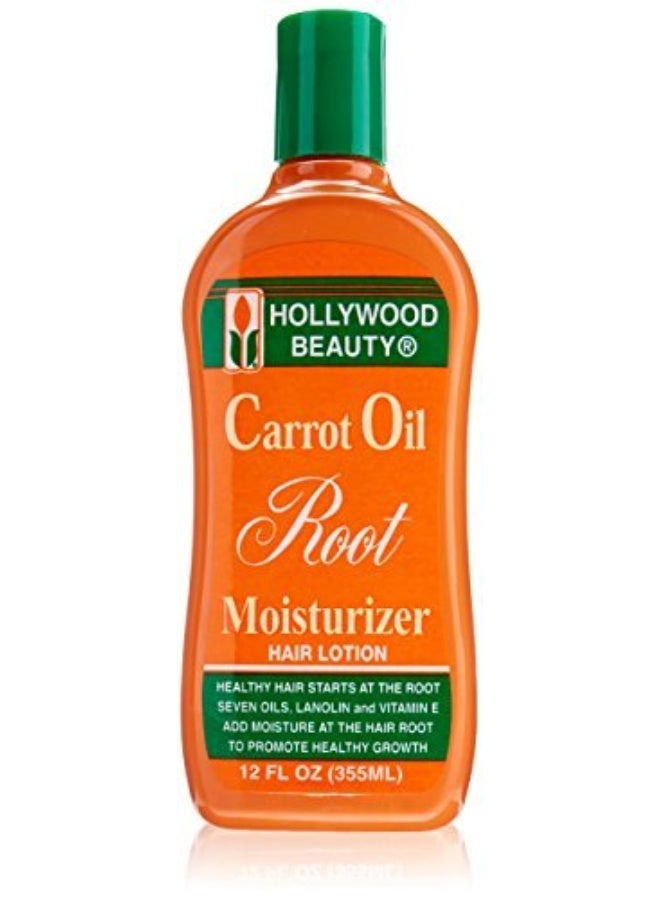Hollywood Beauty Carrot Oil Root Moisturizer, 12 Ounce