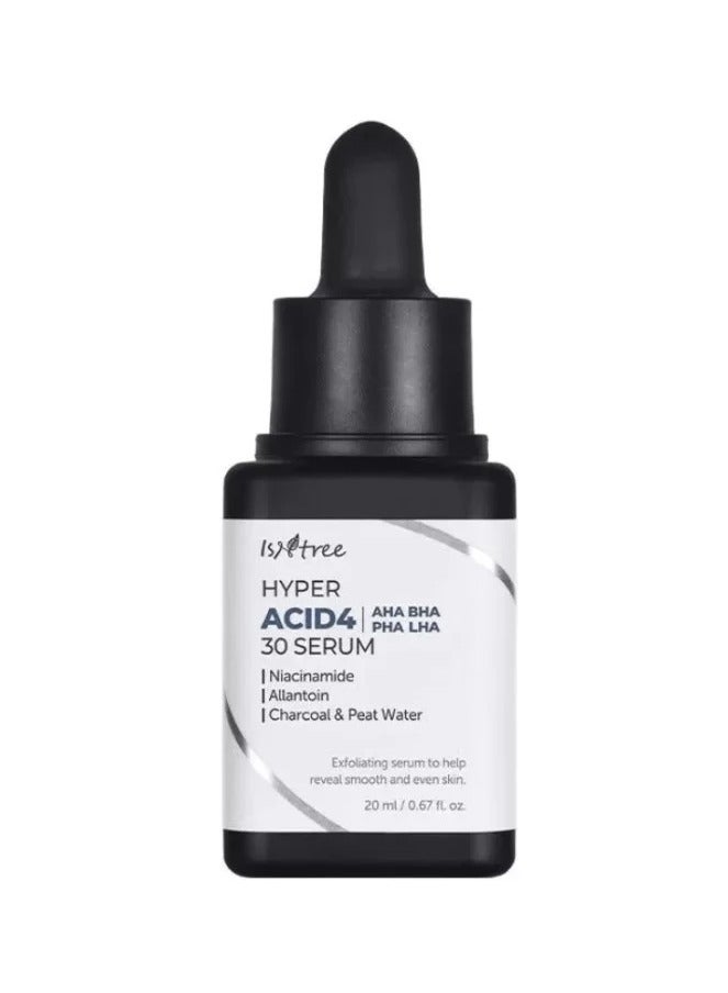Hyper Acid 4, AHA BHA PHA LHA 30 Serum, 20ml