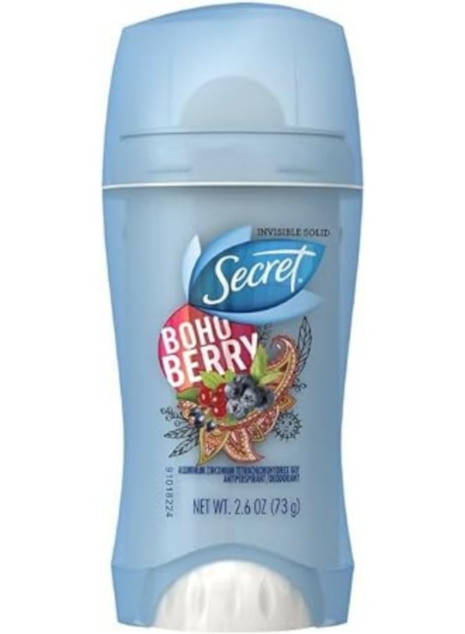 Invisible Solid Deodorant Boho Berry 73g