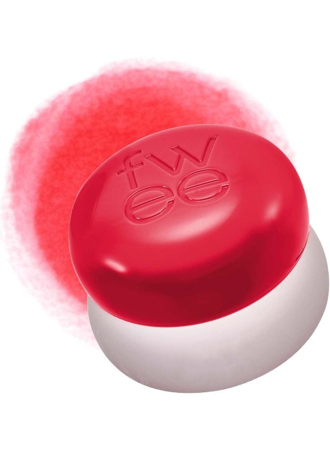 Blurry Pudding Pot - D-day (Neon Red)