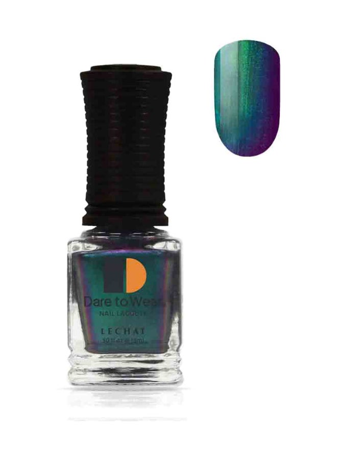 Nail Polish Color Green To Purple To Teal Metallic Finish By Lechat Metallux Hypnotic Mldw05