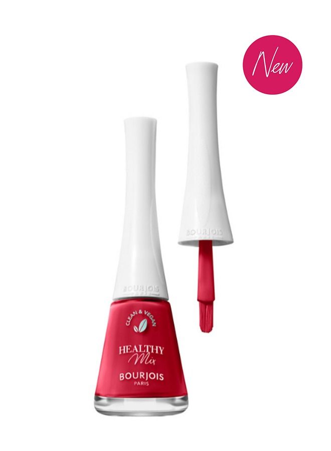 Bourjois Healthy Mix Vegan Nail Polish  – 300 – Grenat'Ddictive, 9ml