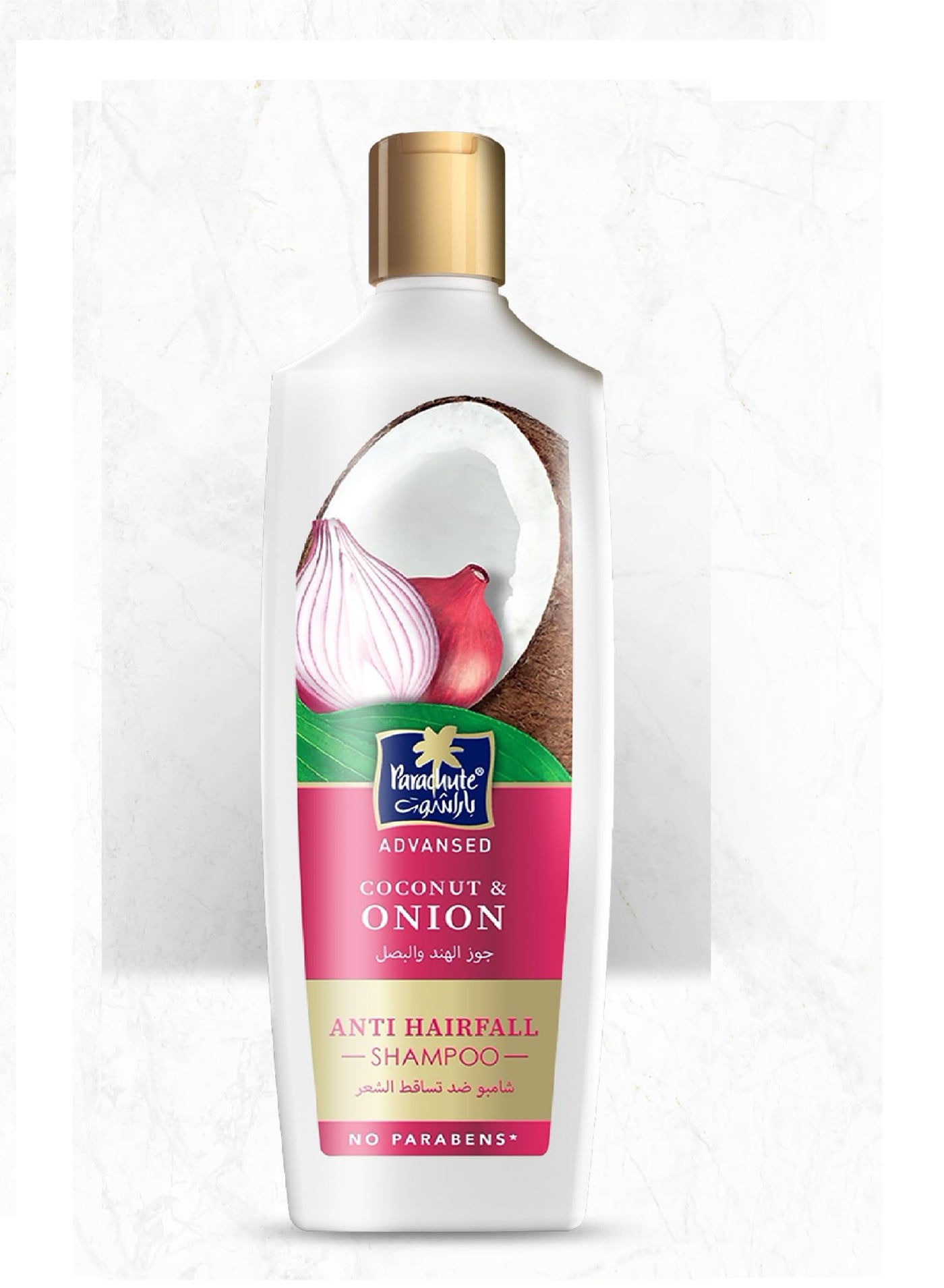 PARACHUTE COCONUT&ONION A-H SHAMPOO 340ML