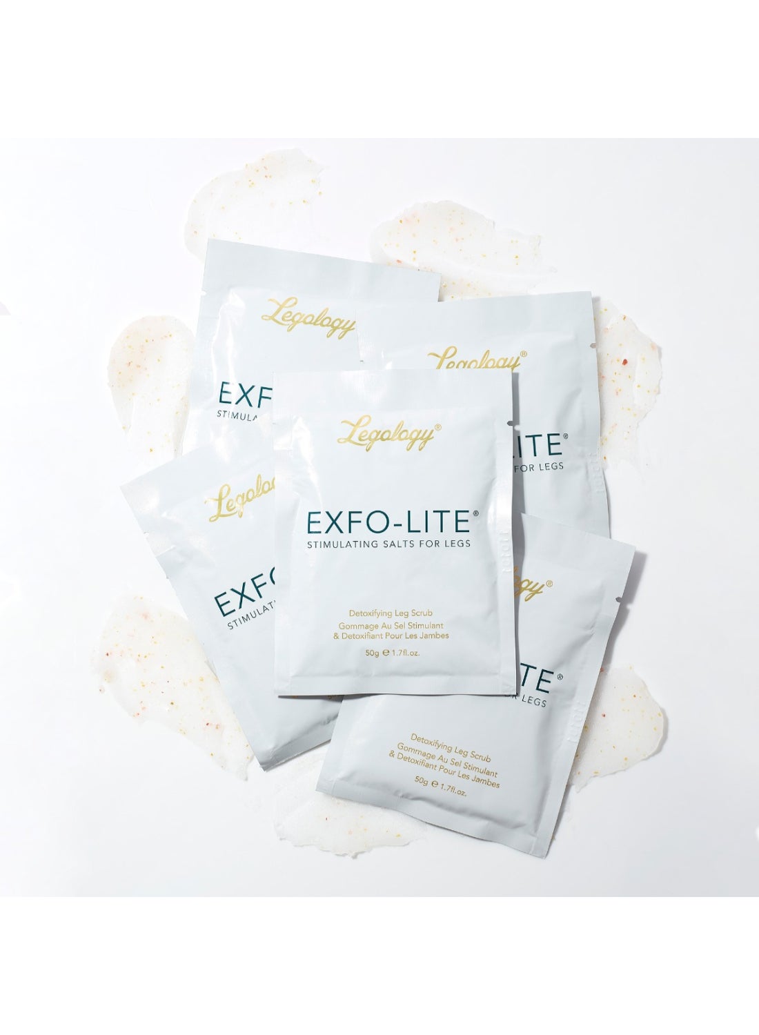Legology Exfo-Lite Stimulating Salts for Legs 5x50g - image 2