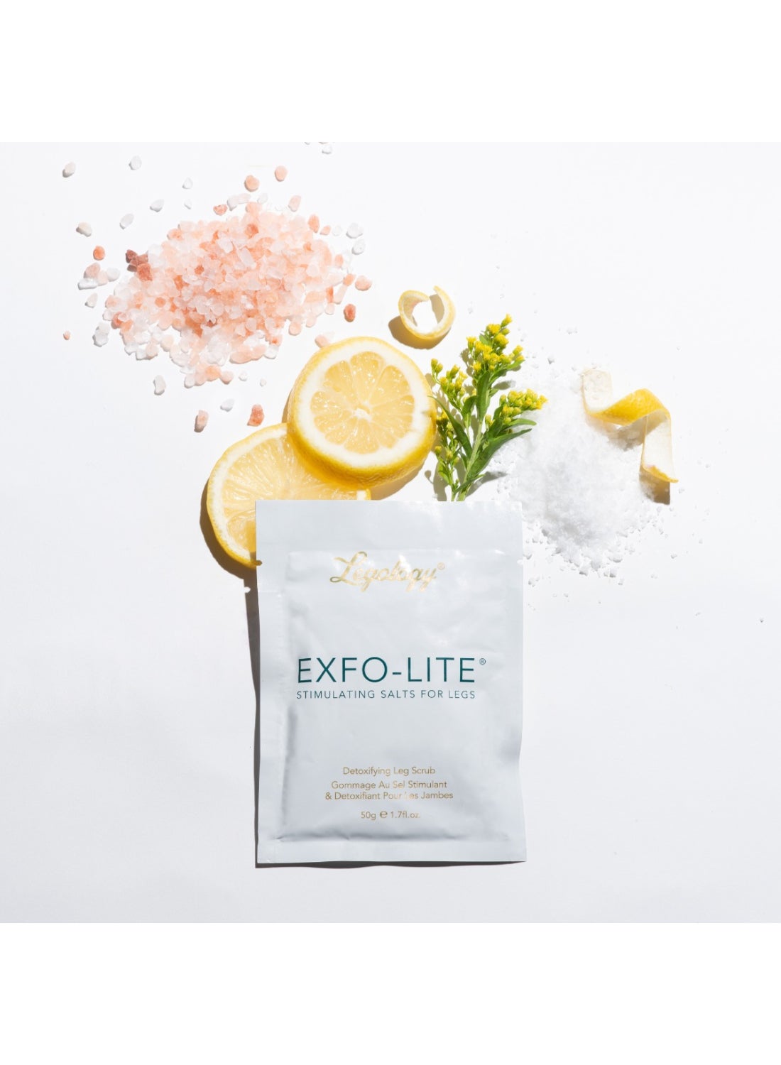Legology Exfo-Lite Stimulating Salts for Legs 5x50g - image 5