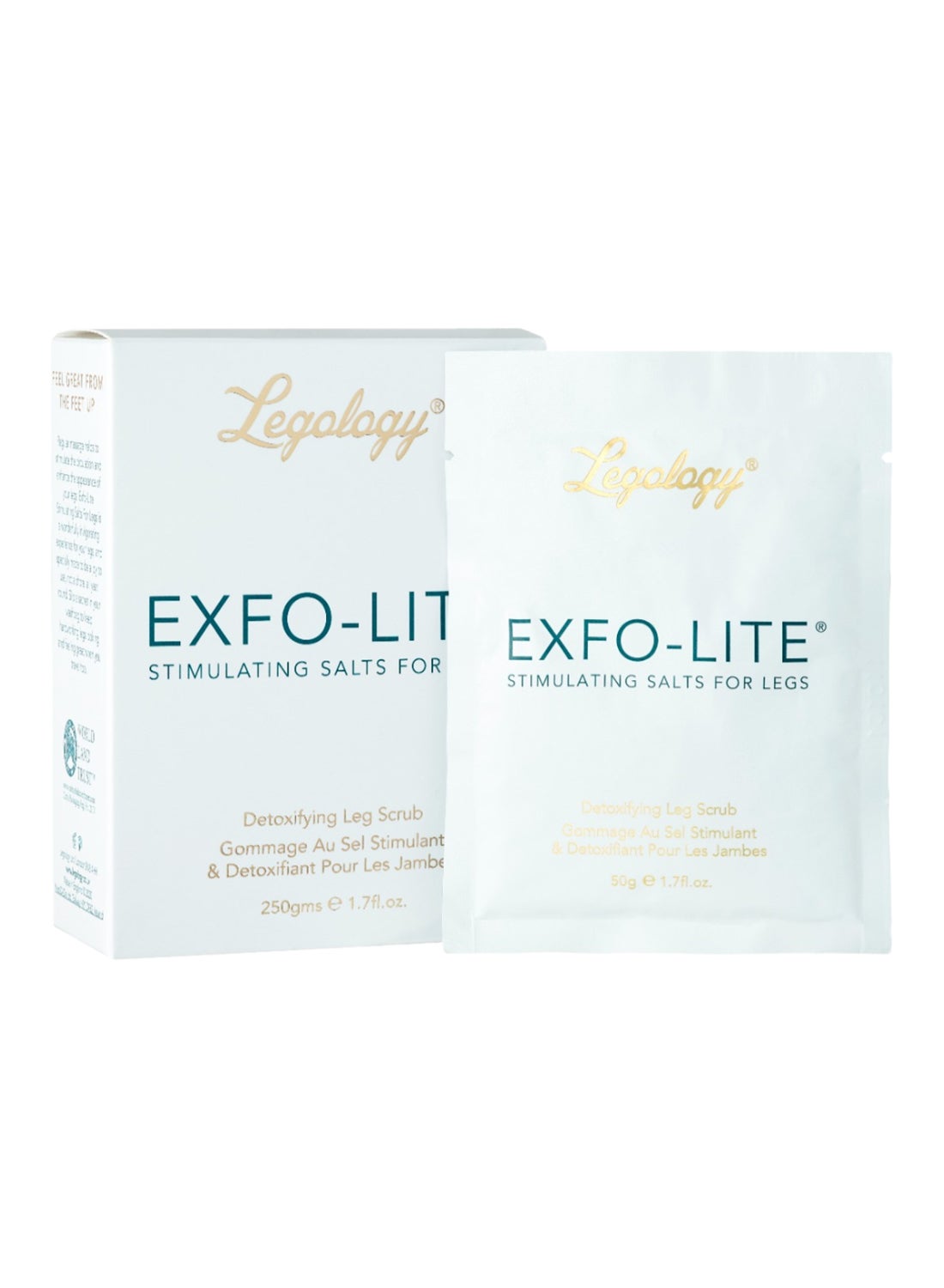 Legology Exfo-Lite Stimulating Salts for Legs 5x50g