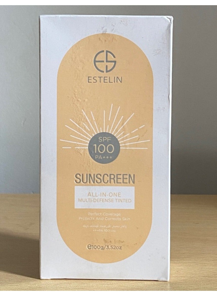 Multi Defense Tinted Sunscreen SPF 100 PA+++ - 100g