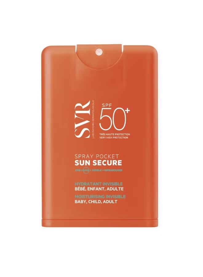 SVR Sun Secure spray pocket spf50+ 20ml