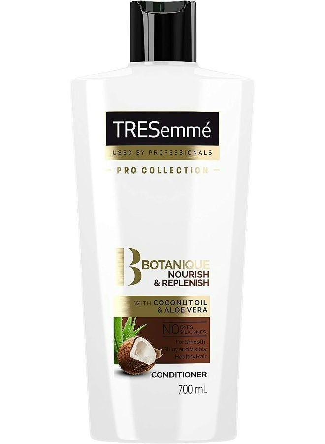 Botanique Nourish + Replenish Conditioner, Coconut Oil and Aloe Vera 700 ML