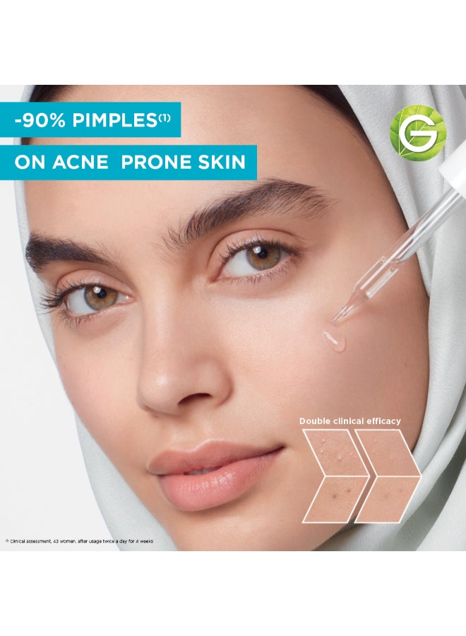 Skinactive Fast Clear Booster Serum With Salicylic Acid Twin Pack 30Ml - image 2