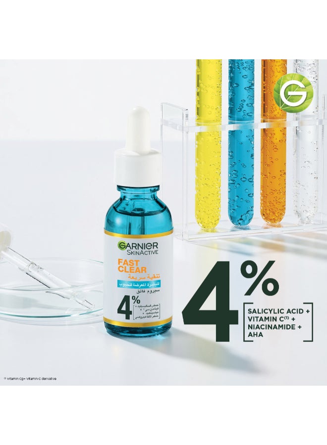 Skinactive Fast Clear Booster Serum With Salicylic Acid Twin Pack 30Ml - image 3