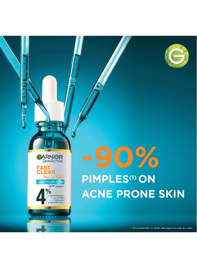 Skinactive Fast Clear Booster Serum With Salicylic Acid Twin Pack 30Ml - image 6