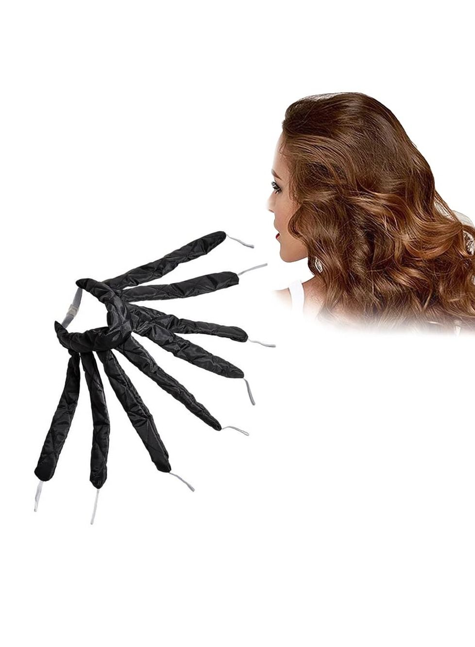 Octopus Curling Headband Curler, Non-Hurting Heatless Sponge Curling Iron Hair Hoop Hair Styling Accessories for Women Sleeping Hair Styling