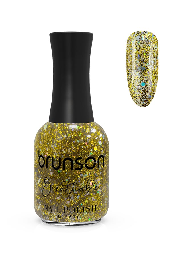 Breathable Nail Polish Halal nail polish Wudu friendly Quick-Dry Vegan long lasting but easy peel off   18ml BH294