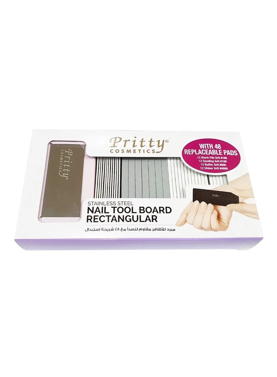 SS NAIL TOOL BOARD RECTANGLE W 48pads