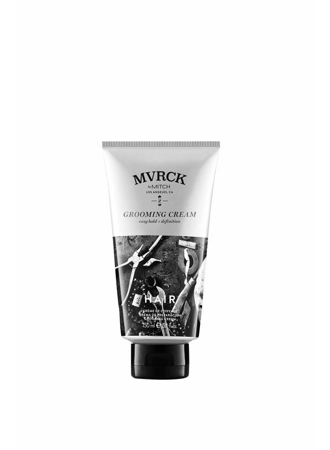 MVRCK by Paul Mitchell Grooming Cream for Men, Easy Hold + Definition, For All Hair Types, 5.1 fl. oz.