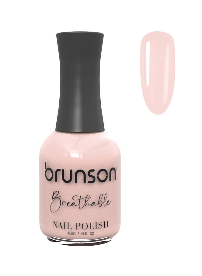 Breathable Nail Polish Halal nail polish Wudu friendly Quick-Dry Vegan long lasting but easy peel off   18ml BH427