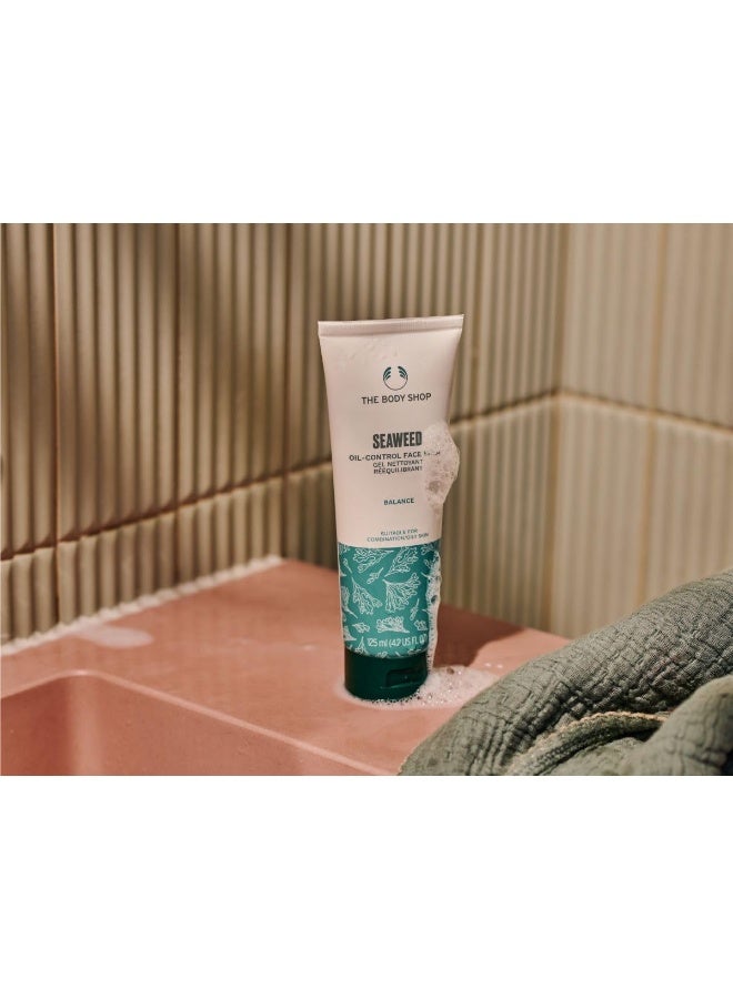 Seaweed Oil-Control Face Wash – Deep-Cleansing Formula for Oily & Combination Skin | Helps Control Excess Oil, Mattifies Skin | Enriched with Sustainably Sourced Seaweed Extracts | Suitable for Daily Use, 125 ml - image 2