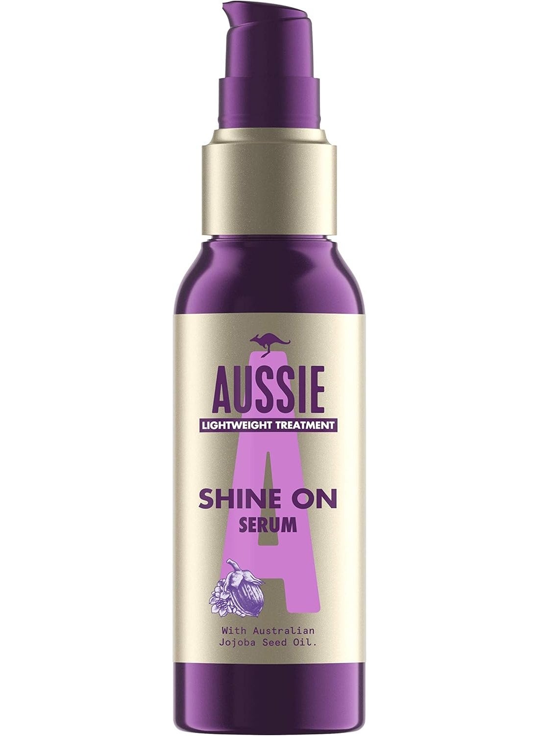 Aussie Lightweight Treatment Shine On Serum With Australian Jojoba Seed Oil 90ml