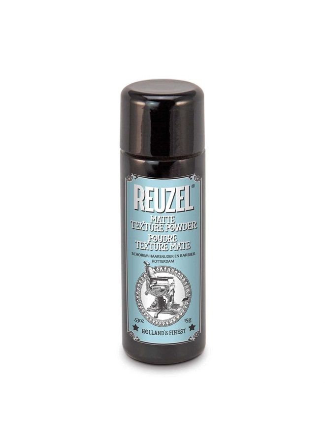 Reuzel Matte Texture Powder - Easy Application - Maintain Carefully Groomed Appearance - Weightless Formula - Provides Instant Lift - Sulfate, Paraben, And Cruelty Free - 0.53 Oz