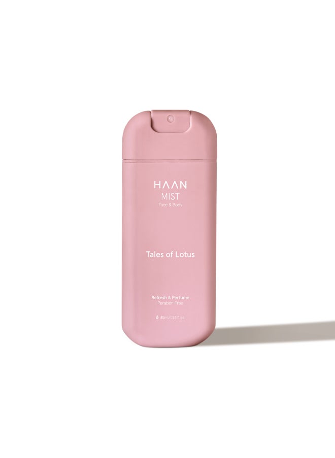 Tales of Lotus Face & Body Mist - A Calming & Soothing Mist, Infused with a Delicate Floral Scent to Refresh Skin and Mind (45 ml)