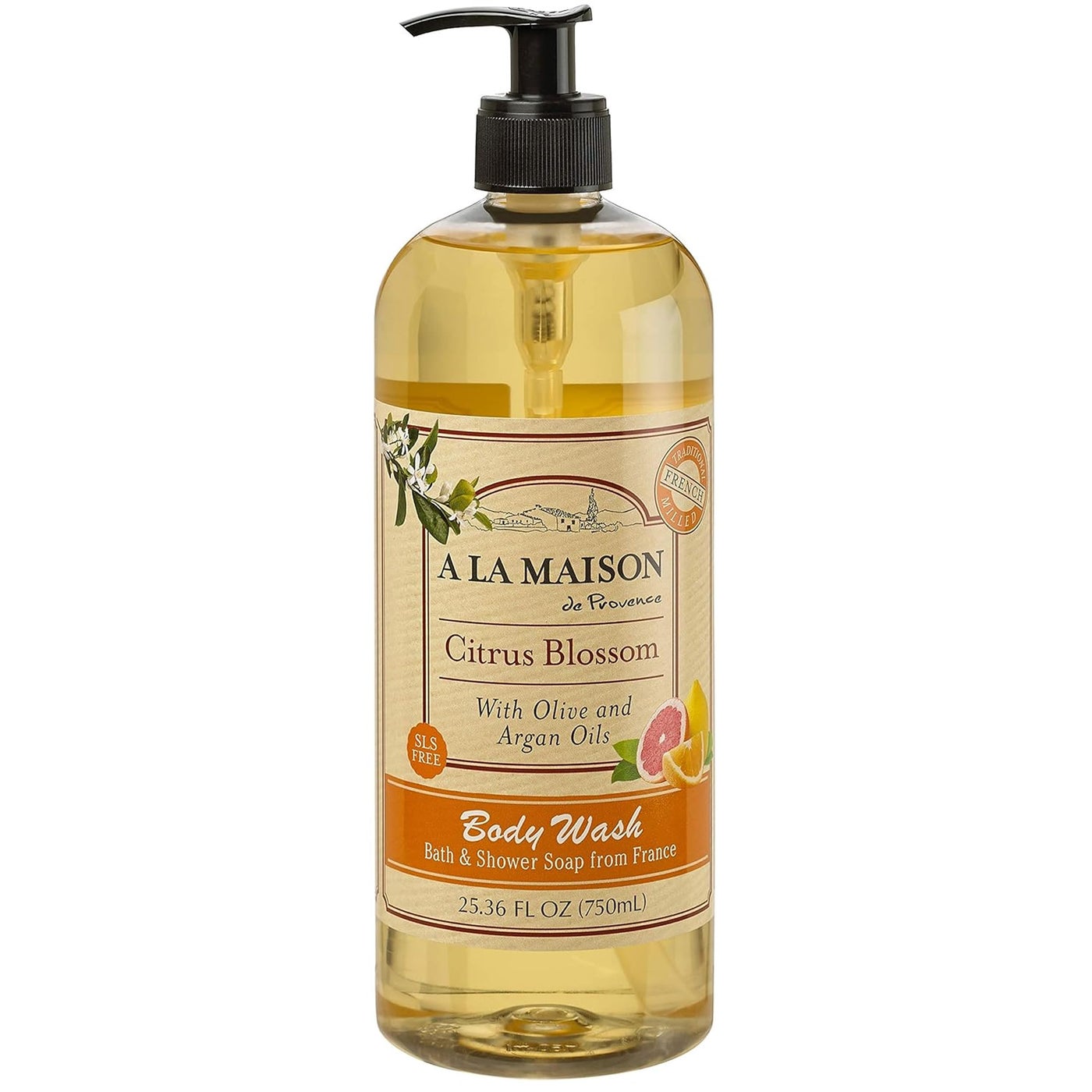 A LA MAISON Body Wash, Citrus Blossom, 25.36 Fluid Ounce