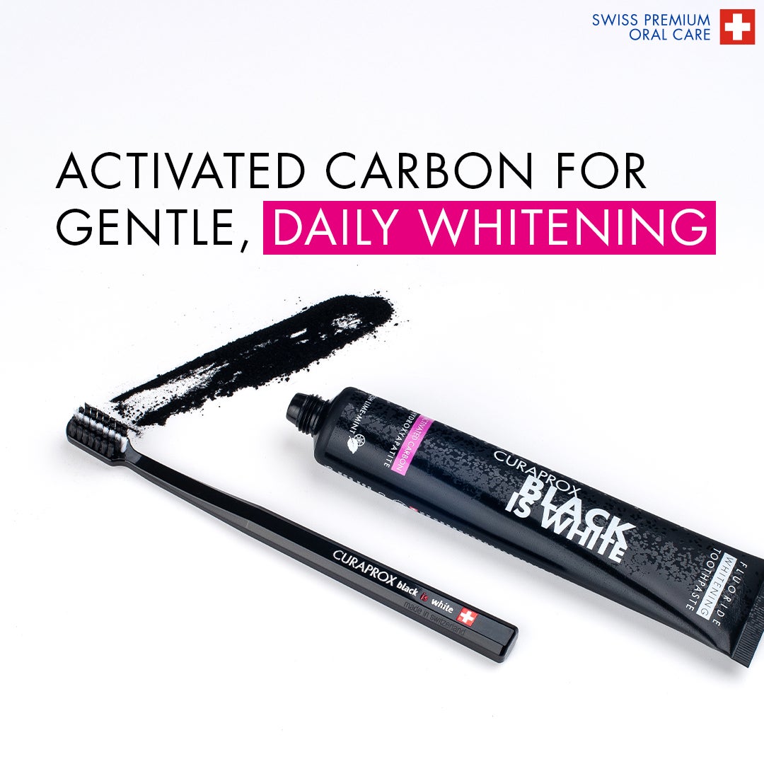 Black Is White Toothpaste - Gentle Cleaning for Sensitive Teeth & Gums I Ideal for Plaque Removal, 1 Pack - image 3