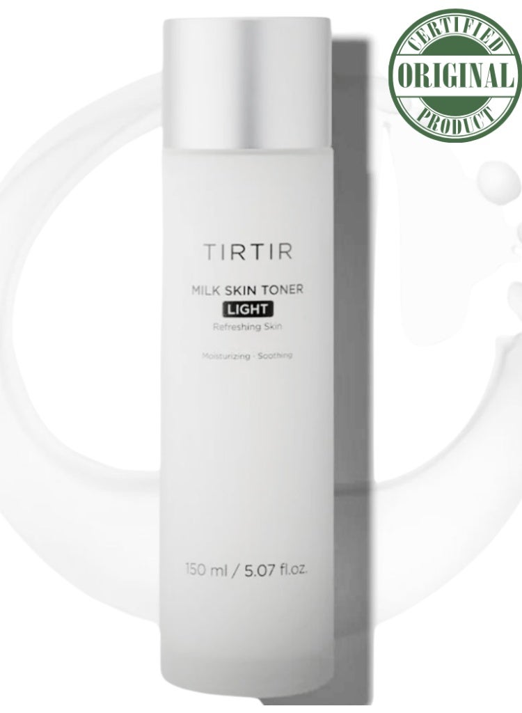 Tirtir Skin Milk Toner Light – Refreshing and Hydrating Facial Toner with Milk Extracts – 150ml
