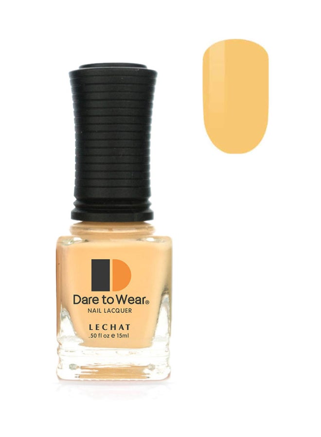 Nail Polish Super Shine Long Wear Lacquer Quick Drying Nail Color Resists Chips Fading Lasts Up To 3 Weeks Precise Application In One Stroke Nail Paint  Chamomile Dw226