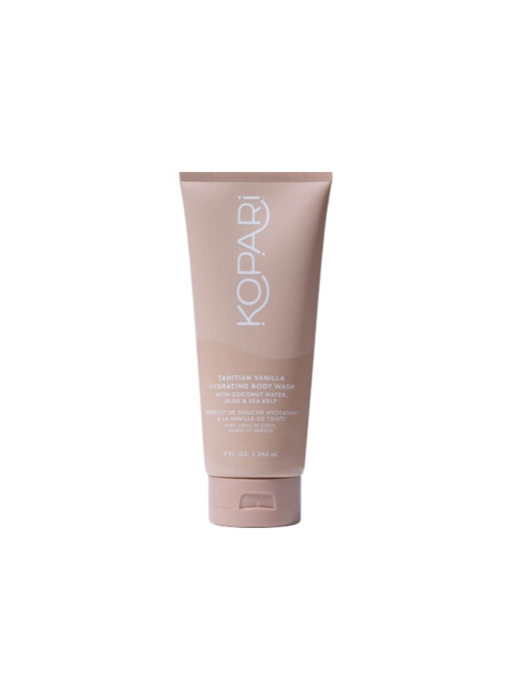 KOPARI BEAUTY TAHITIAN VANILLA HYDRATING BODY WASH 266ML