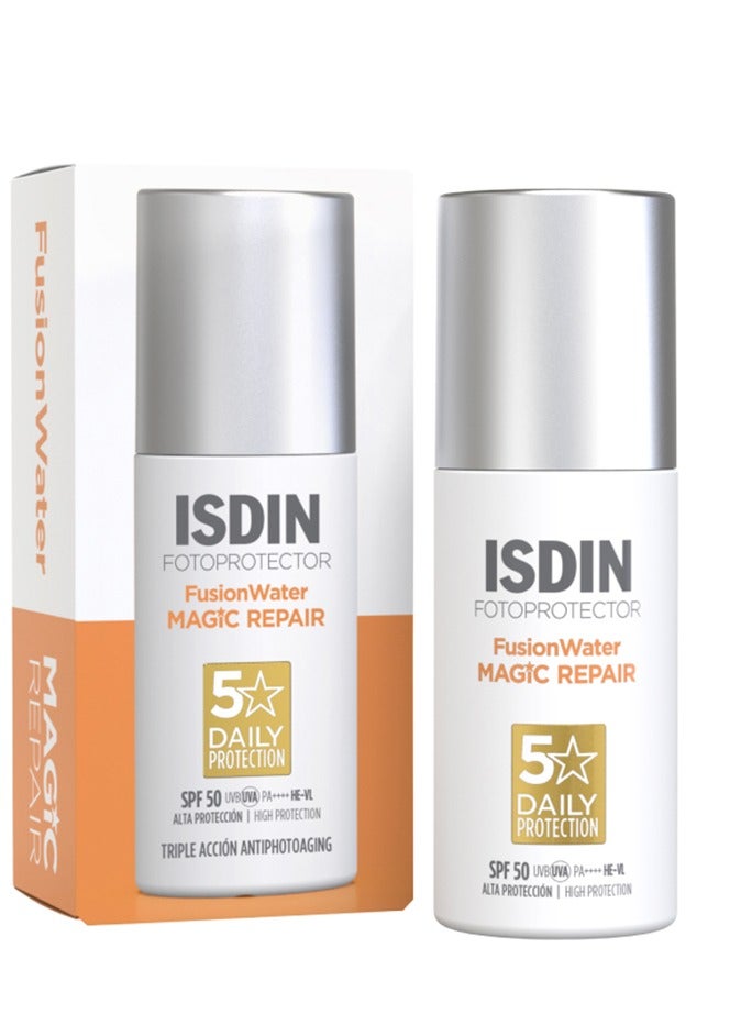 Fotoprotector Fusion Water Magic Repair +50 SPF 50 ML