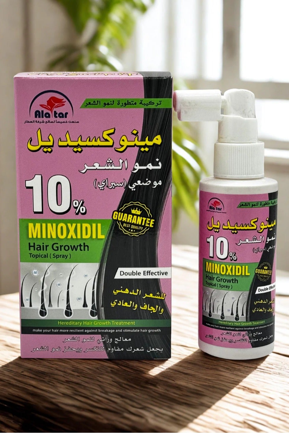 Minoxidil 10% Hair Growth Topical Hair Spray 65 ml