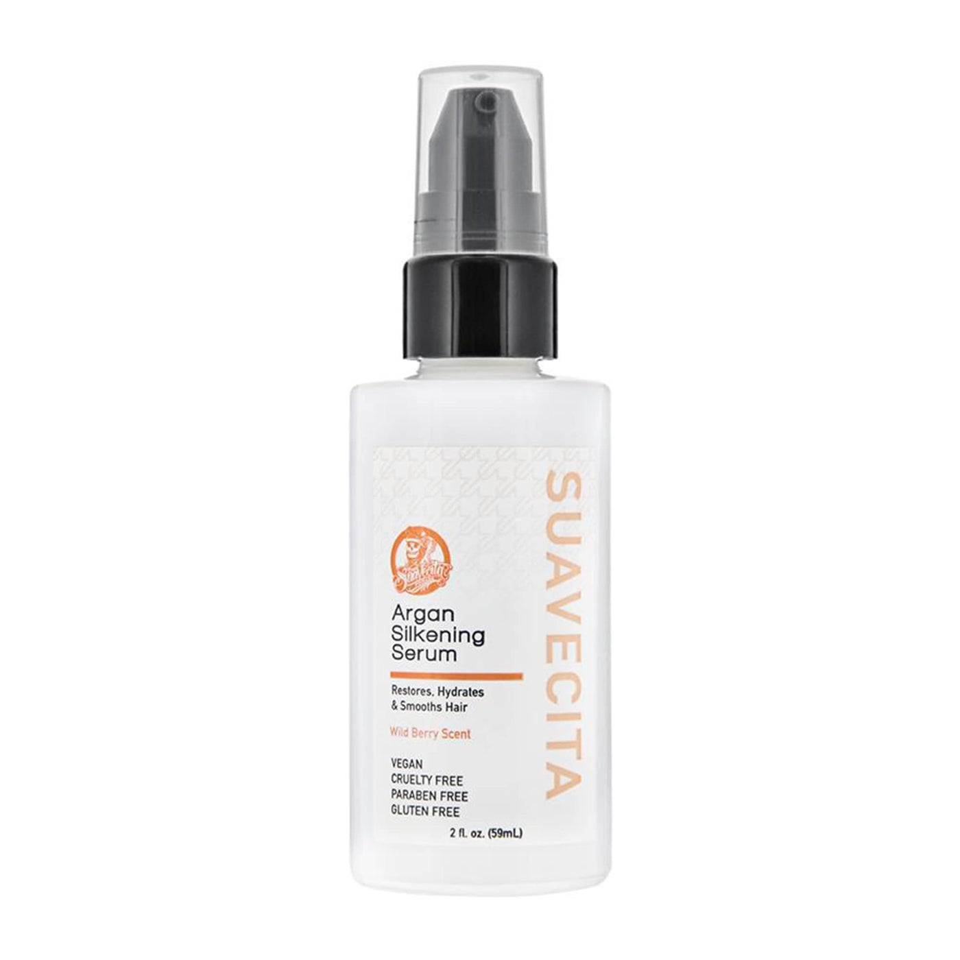 Suavecita Argan Silkening Serum Wild Berry Scent 2 Fl Oz