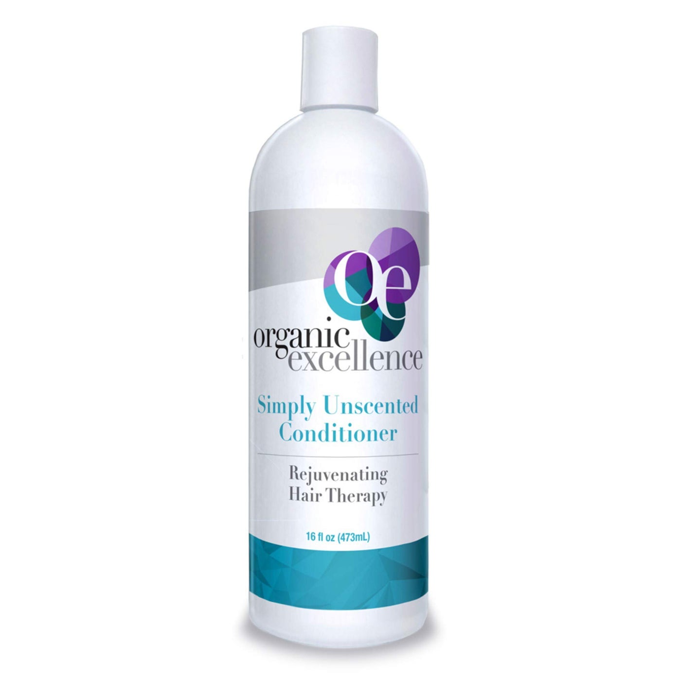 Organic Excellence Sulfate Free Conditioner - Fragrance, Gluten, Paraben Free, Color Safe. Organic Herb Extracts and Oils, Natural Hair Care for the Whole Family, 16 fl ounces (473 ml)