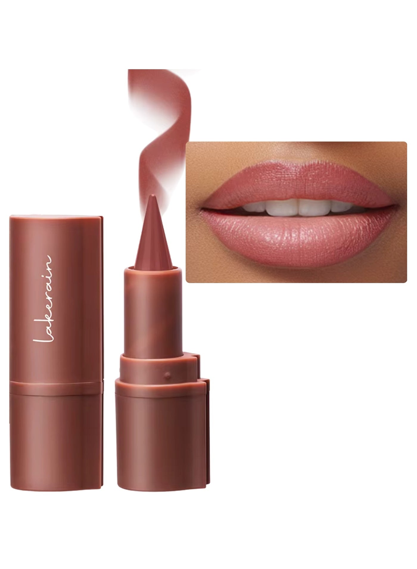 Liner Lipstick Pencil Matte Waterproof Long Lasting Lipstick Lips Contour Makeup Lip Liner Lipsticks, One Stroke Define Lip Liner Non Drying Easy Color Lip Liner Lipstick Dusk 3g 02