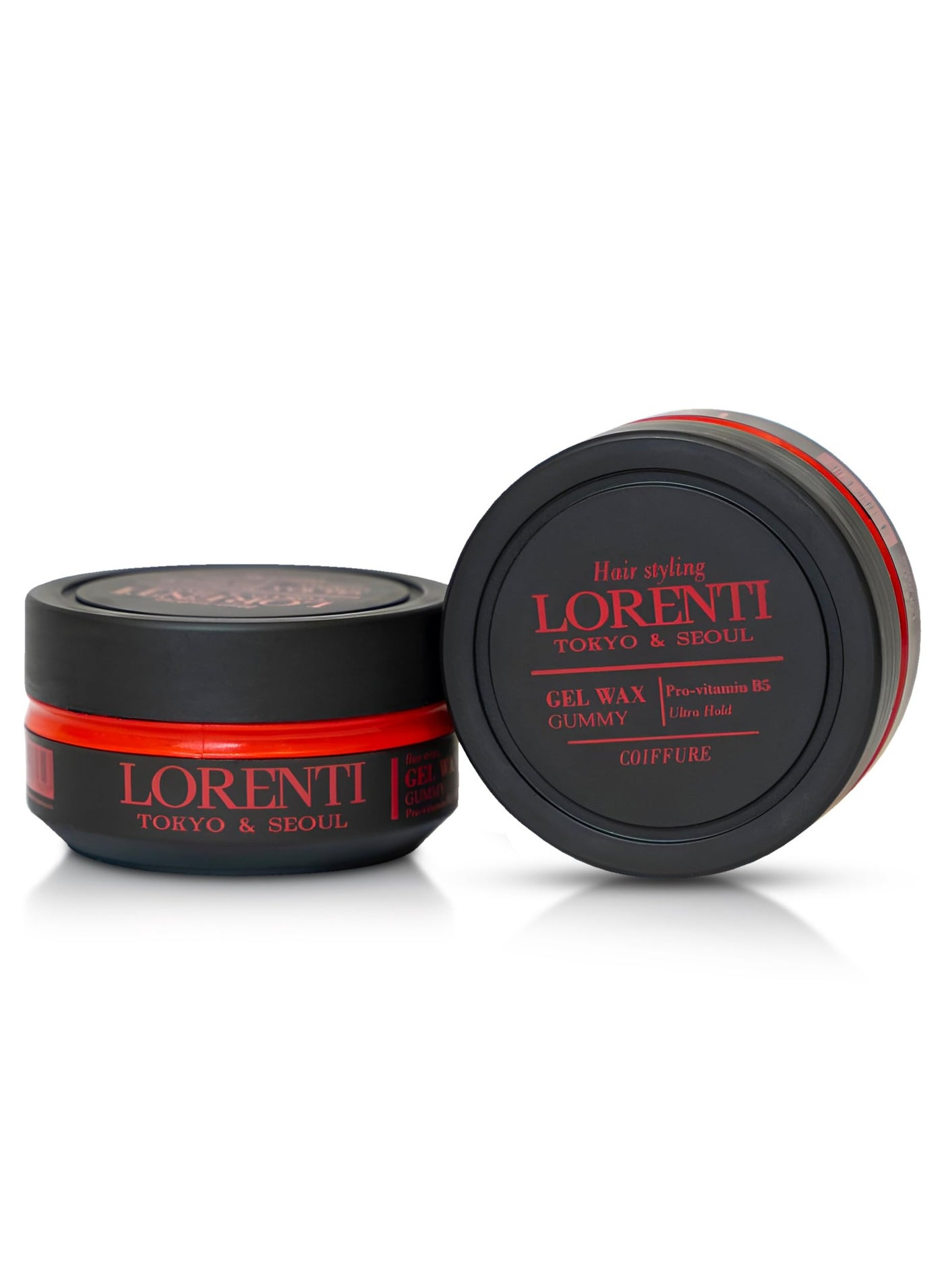 Lorenti Men Hair Styling Wax | Pro- Vitamin B5 | Gummy Hold | Ultra Hold | 150ml (5.07oz)